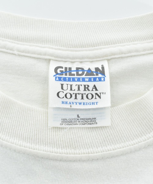 GILDAN(ギルダン)の「【USED】Y2K GILDAN “Danny Wood” ロングスリーブ レーシングTシャツ(Tシャツ/カットソー・メンズ・ホワイト・LARGE)」の7枚目の写真
