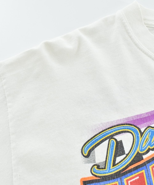 GILDAN(ギルダン)の「【USED】Y2K GILDAN “Danny Wood” ロングスリーブ レーシングTシャツ(Tシャツ/カットソー・メンズ・ホワイト・LARGE)」の8枚目の写真