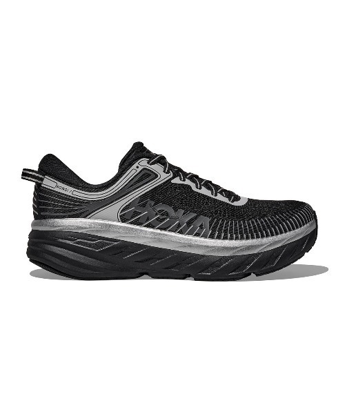HOKA(ホカ)の「HOKA Bondi 7(ホカ ボンダイ 7)(スニーカー・メンズ・ブラック系・26.5cm/27cm/27.5cm/28cm/28.5cm/29cm/26cm)」の1枚目の写真