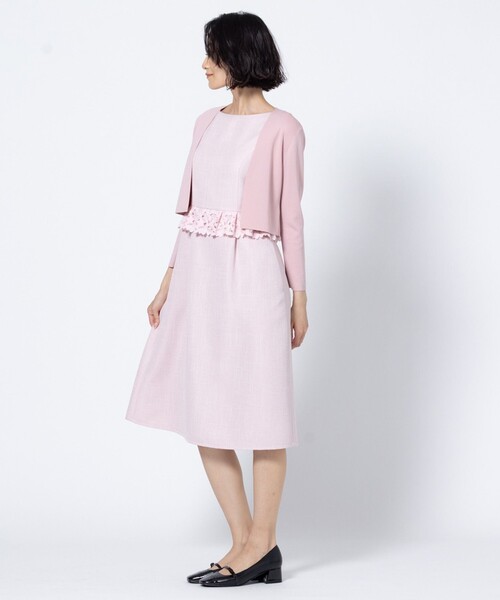 TOCCA(トッカ)の「SQUARE BOLERO ボレロ(カーディガン/ボレロ・レディース・ネイビー系/ピンク系・SMALL/MEDIUM)」の9枚目の写真