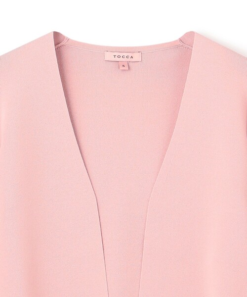 TOCCA(トッカ)の「SQUARE BOLERO ボレロ(カーディガン/ボレロ・レディース・ネイビー系/ピンク系・SMALL/MEDIUM)」の14枚目の写真