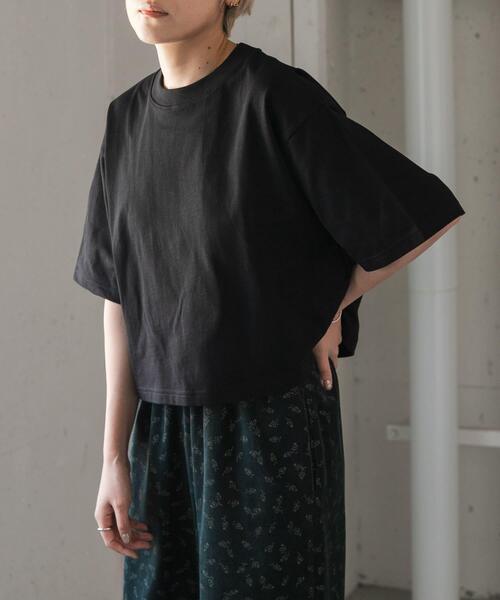 FORK&SPOON(フォークアンドスプーン)の「FORK&SPOON ショルダータックTシャツ(Tシャツ/カットソー・レディース・バーガンディー/ブラック/ホワイト系その他・1)」の21枚目の写真