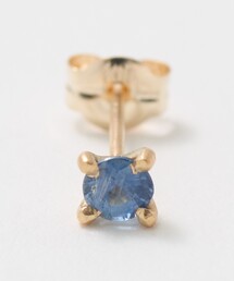 <Toile> SAPPHIER STUD EARRING/シングルピアス