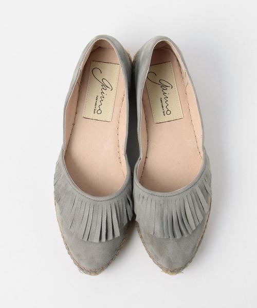 GAIMO（ガイモ）の「[ガイモ]Gaimo CF フリンジF シューズ◆（その他シューズ・レディース・ライトグレー/ベージュ・38/36/37）」の4枚目の写真