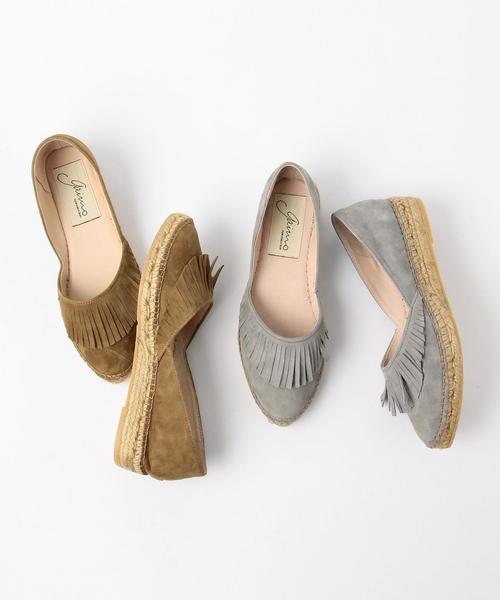 GAIMO（ガイモ）の「[ガイモ]Gaimo CF フリンジF シューズ◆（その他シューズ・レディース・ライトグレー/ベージュ・38/36/37）」の12枚目の写真