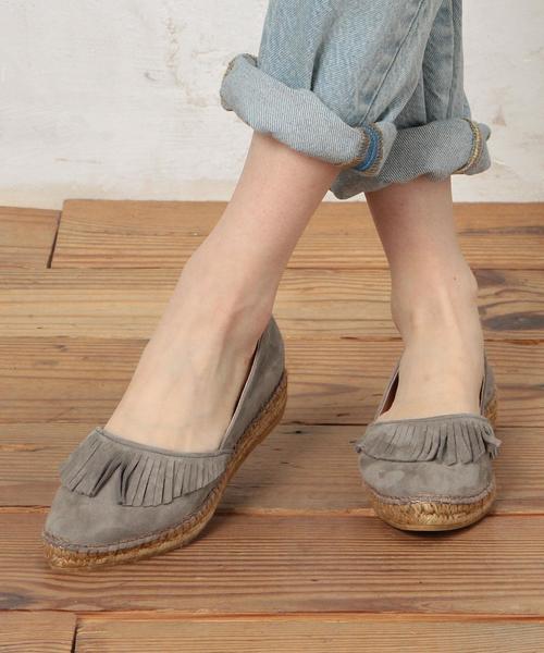 GAIMO（ガイモ）の「[ガイモ]Gaimo CF フリンジF シューズ◆（その他シューズ・レディース・ライトグレー/ベージュ・38/36/37）」の13枚目の写真