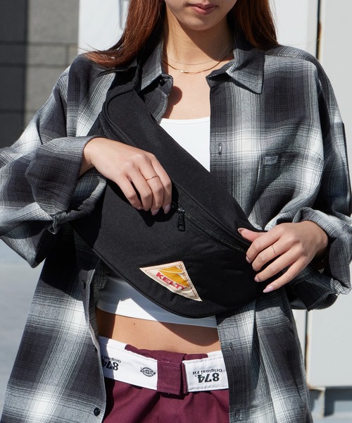 KELTY(ケルティ)の「KELTY/ケルティ BIG FANNY(ボディバッグ/ウエストポーチ・メンズ・ブラック/ネイビー/グレー/オリーブ/タン/モカ/キャメル・FREE)」の1枚目の写真