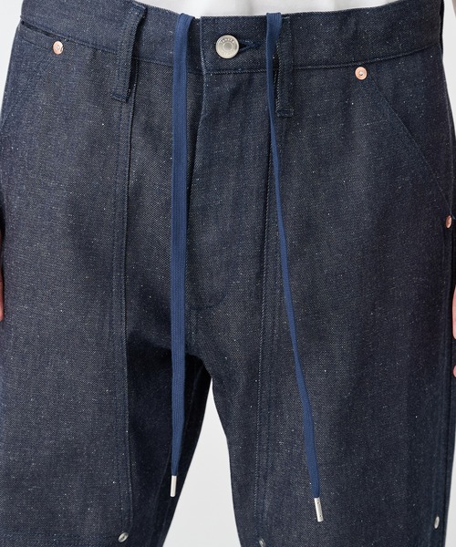TANAKA(タナカ)の「【TANAKA/タナカ】別注NEW CLASSIC WORK JEANS INDIGO LINEN(デニムパンツ・メンズ・インディゴブルー・28inch/30inch/32inch/34inch/36inch)」の11枚目の写真
