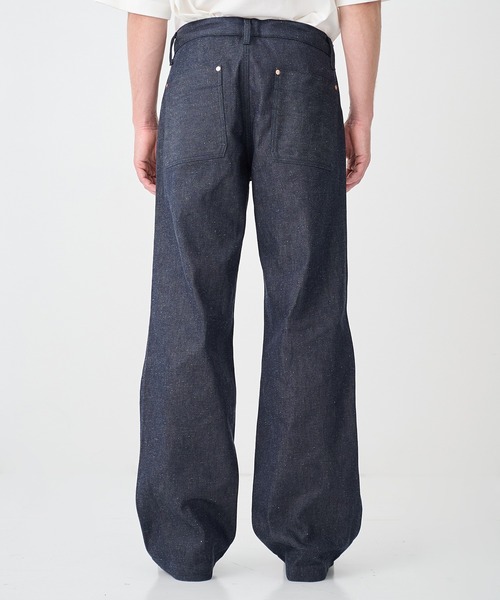 TANAKA(タナカ)の「【TANAKA/タナカ】別注NEW CLASSIC WORK JEANS INDIGO LINEN(デニムパンツ・メンズ・インディゴブルー・28inch/30inch/32inch/34inch/36inch)」の10枚目の写真