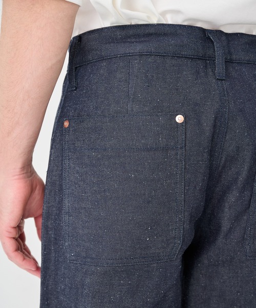 TANAKA(タナカ)の「【TANAKA/タナカ】別注NEW CLASSIC WORK JEANS INDIGO LINEN(デニムパンツ・メンズ・インディゴブルー・28inch/30inch/32inch/34inch/36inch)」の7枚目の写真