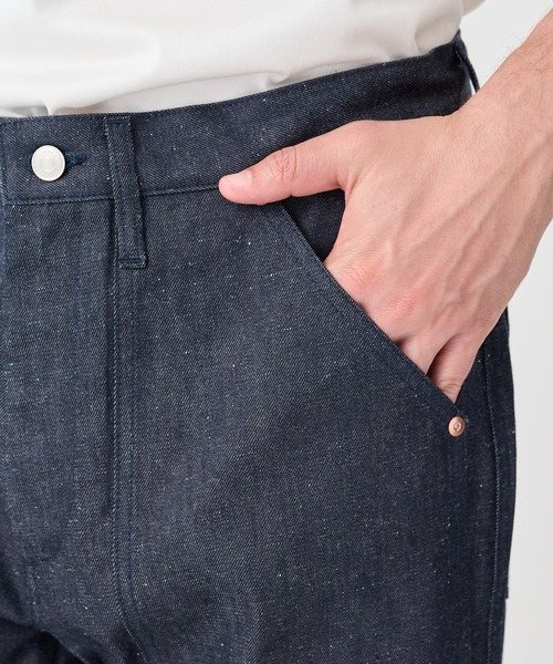 TANAKA(タナカ)の「【TANAKA/タナカ】別注NEW CLASSIC WORK JEANS INDIGO LINEN(デニムパンツ・メンズ・インディゴブルー・28inch/30inch/32inch/34inch/36inch)」の13枚目の写真