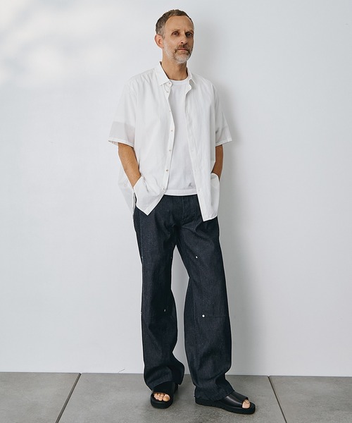 TANAKA(タナカ)の「【TANAKA/タナカ】別注NEW CLASSIC WORK JEANS INDIGO LINEN(デニムパンツ・メンズ・インディゴブルー・28inch/30inch/32inch/34inch/36inch)」の4枚目の写真
