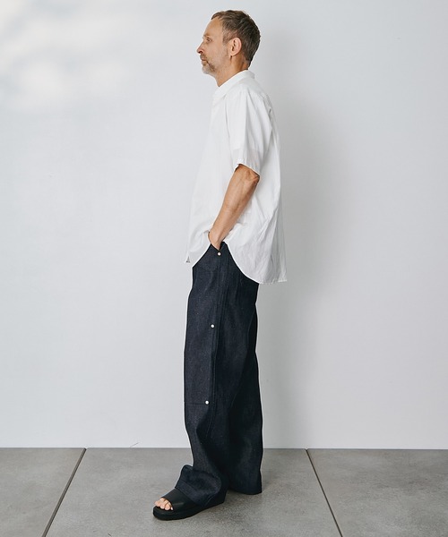 TANAKA(タナカ)の「【TANAKA/タナカ】別注NEW CLASSIC WORK JEANS INDIGO LINEN(デニムパンツ・メンズ・インディゴブルー・28inch/30inch/32inch/34inch/36inch)」の6枚目の写真