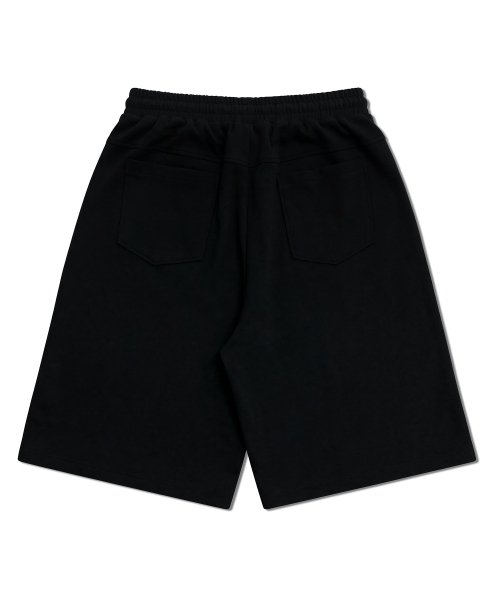 ANNOYED（アノイド）の「ダブルニーバミューダスウェットショーツ LQ2PU417_BLACK（その他パンツ・メンズ・その他・30/28/32/27）」の2枚目の写真