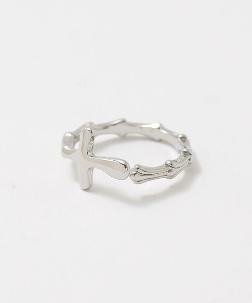 BEAUTY&YOUTH UNITED ARROWS(ビューティーアンドユースユナイテッドアローズ)の「ユニーク クロス リング(リング・レディース・シルバー/ゴールド・FREE)」の8枚目の写真