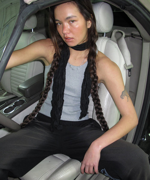 CENTAUR.KR(セントール)の「STANDARD SOLID TANK TOP_GREY(Tシャツ/カットソー・レディース・その他・FREE)」の3枚目の写真
