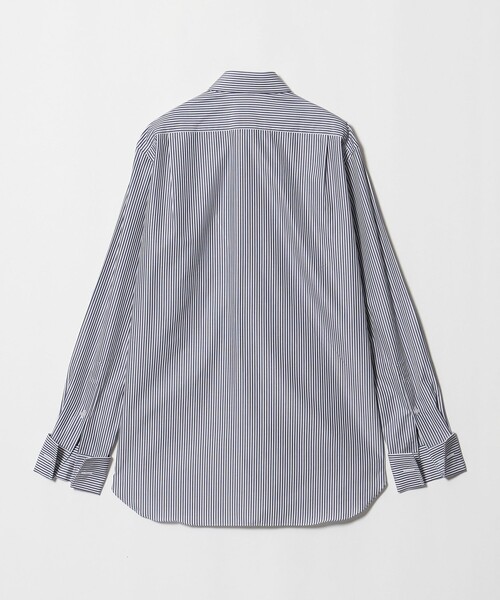 UNITED ARROWS(ユナイテッドアローズ)の「THOMAS MASON ロンドンストライプ レギュラーカラー ダブルカフス シャツ(シャツ/ブラウス・メンズ・ネイビー・41cm/39cm/40cm)」の9枚目の写真
