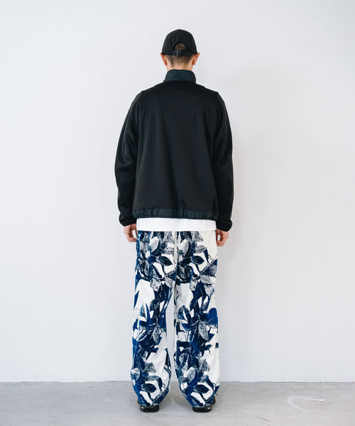 yoshiokubo(ヨシオクボ)の「yoshiokubo ヨシオクボ / LAUREL FLOCK WIDE PT ローレルフロックワイドパンツ / YKF26401(その他パンツ・メンズ・ホワイト/ブラウン・3/2)」の5枚目の写真