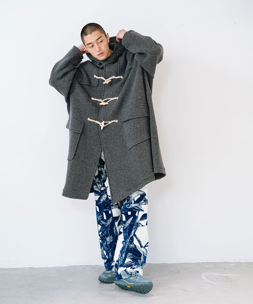yoshiokubo(ヨシオクボ)の「yoshiokubo ヨシオクボ / LAUREL FLOCK WIDE PT ローレルフロックワイドパンツ / YKF26401(その他パンツ・メンズ・ホワイト/ブラウン・3/2)」の8枚目の写真