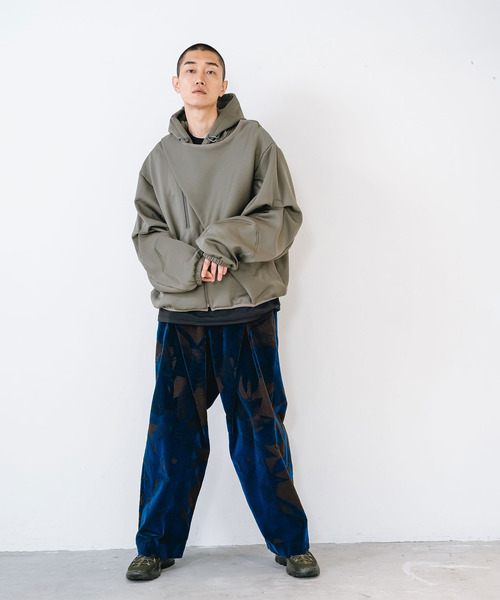 yoshiokubo(ヨシオクボ)の「yoshiokubo ヨシオクボ / LAUREL FLOCK WIDE PT ローレルフロックワイドパンツ / YKF26401(その他パンツ・メンズ・ホワイト/ブラウン・3/2)」の12枚目の写真