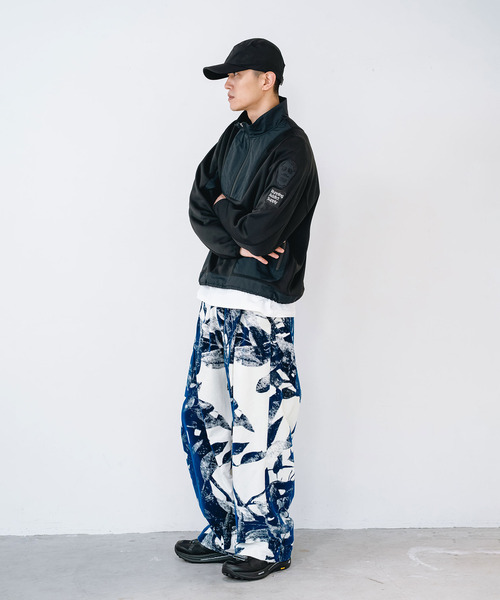 yoshiokubo(ヨシオクボ)の「yoshiokubo ヨシオクボ / LAUREL FLOCK WIDE PT ローレルフロックワイドパンツ / YKF26401(その他パンツ・メンズ・ホワイト/ブラウン・3/2)」の18枚目の写真