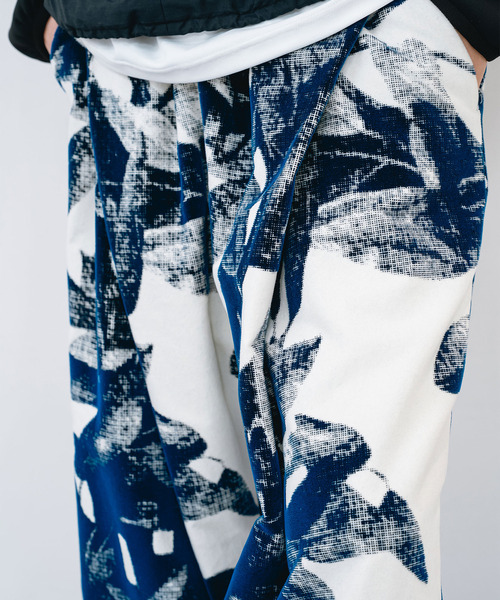 yoshiokubo(ヨシオクボ)の「yoshiokubo ヨシオクボ / LAUREL FLOCK WIDE PT ローレルフロックワイドパンツ / YKF26401(その他パンツ・メンズ・ホワイト/ブラウン・3/2)」の19枚目の写真