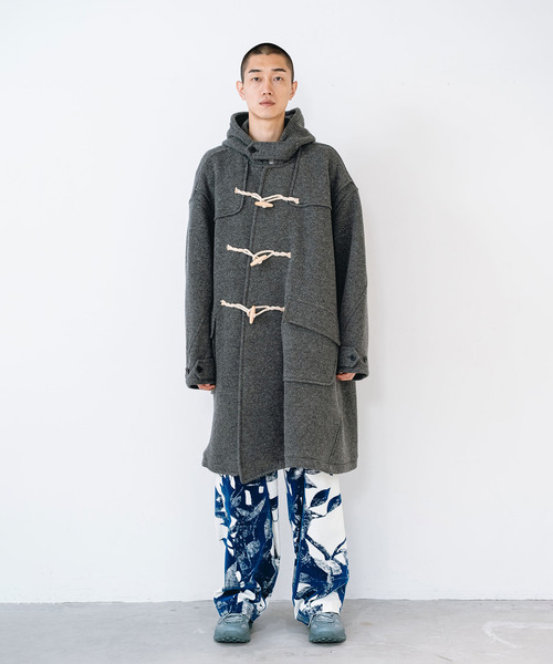 yoshiokubo(ヨシオクボ)の「yoshiokubo ヨシオクボ / LAUREL FLOCK WIDE PT ローレルフロックワイドパンツ / YKF26401(その他パンツ・メンズ・ホワイト/ブラウン・3/2)」の20枚目の写真