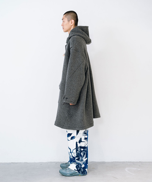 yoshiokubo(ヨシオクボ)の「yoshiokubo ヨシオクボ / LAUREL FLOCK WIDE PT ローレルフロックワイドパンツ / YKF26401(その他パンツ・メンズ・ホワイト/ブラウン・3/2)」の21枚目の写真