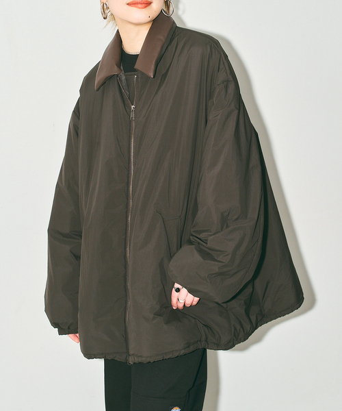 CITYSHOP(シティーショップ)の「《追加4》PADDED コート(その他アウター・レディース・ブラウン系その他/ブラック・38/36)」の5枚目の写真