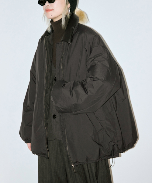 CITYSHOP(シティーショップ)の「《追加4》PADDED コート(その他アウター・レディース・ブラウン系その他/ブラック・38/36)」の11枚目の写真
