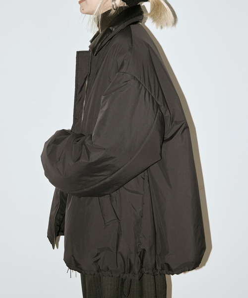 CITYSHOP(シティーショップ)の「《追加4》PADDED コート(その他アウター・レディース・ブラウン系その他/ブラック・38/36)」の12枚目の写真