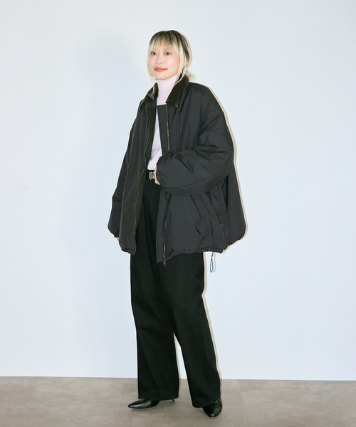 CITYSHOP(シティーショップ)の「《追加4》PADDED コート(その他アウター・レディース・ブラウン系その他/ブラック・38/36)」の15枚目の写真