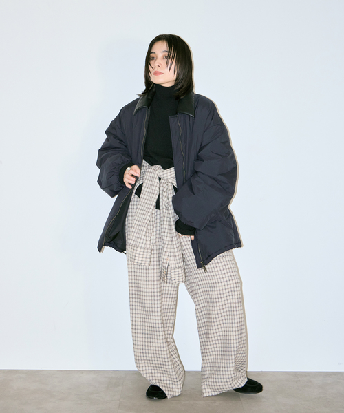 CITYSHOP(シティーショップ)の「《追加4》PADDED コート(その他アウター・レディース・ブラウン系その他/ブラック・38/36)」の19枚目の写真