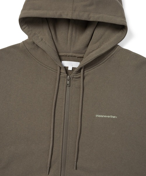 thisisneverthat（ディスイズネバーザット）の「Small T-Logo Zip Up Hoodie（パーカー・メンズ・イエロー系その他2/ブラック系その他/ダークブラウン/ヘザーグレー・L/M/S/XL）」の12枚目の写真