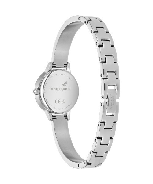 OLIVIA BURTON(オリビアバートン)の「「OLIVIA BURTON/オリビアバートン」クラシック - 23mm ミニバングル プリムローズ サンレイ シルバー バングル(アナログ腕時計・レディース・シルバー系2/シルバー系1・FREE)」の15枚目の写真