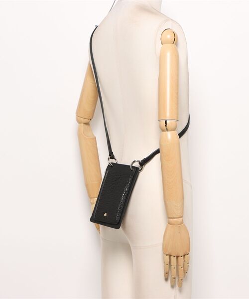 Scrap Book（スクラップブック）の「【Scrap Book】Ring smart phone shoulder /リングスマホショルダー（ショルダーバッグ・レディース・シルバー/ブラック・FREE）」の6枚目の写真