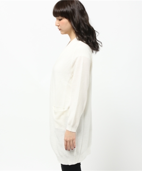 CAPRICIEUX LE'MAGE（カプリシューレマージュ）の「リップルカーディガン（カーディガン/ボレロ・レディース・その他/その他1/ネイビー・FREE）」の5枚目の写真