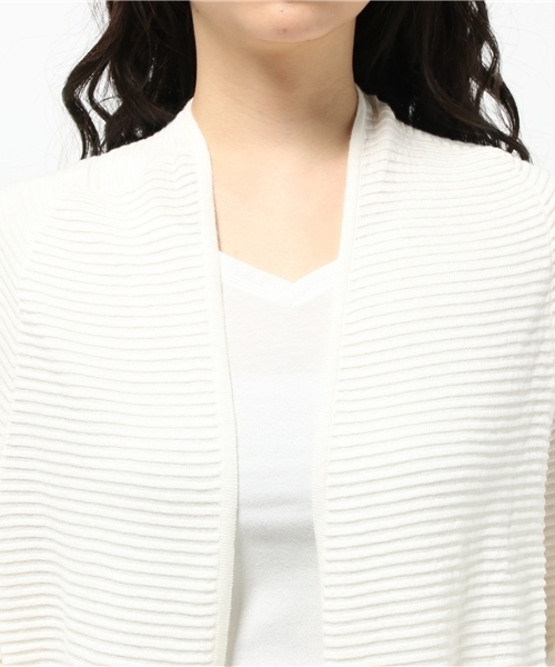 CAPRICIEUX LE'MAGE（カプリシューレマージュ）の「リップルカーディガン（カーディガン/ボレロ・レディース・その他/その他1/ネイビー・FREE）」の7枚目の写真