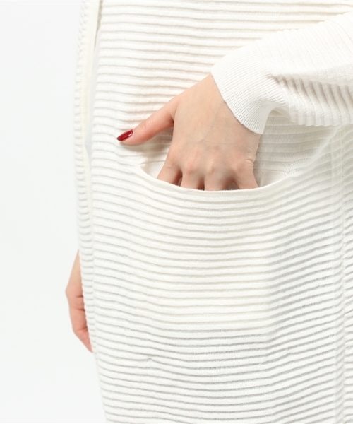 CAPRICIEUX LE'MAGE（カプリシューレマージュ）の「リップルカーディガン（カーディガン/ボレロ・レディース・その他/その他1/ネイビー・FREE）」の9枚目の写真