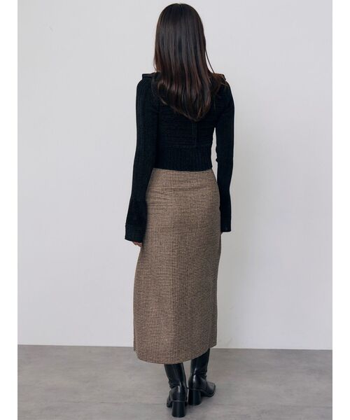 MURUA(ムルーア)の「スリットレイヤードナロースカート 秋服 冬服(スカート・レディース・ブラック/その他1・2/1)」の13枚目の写真
