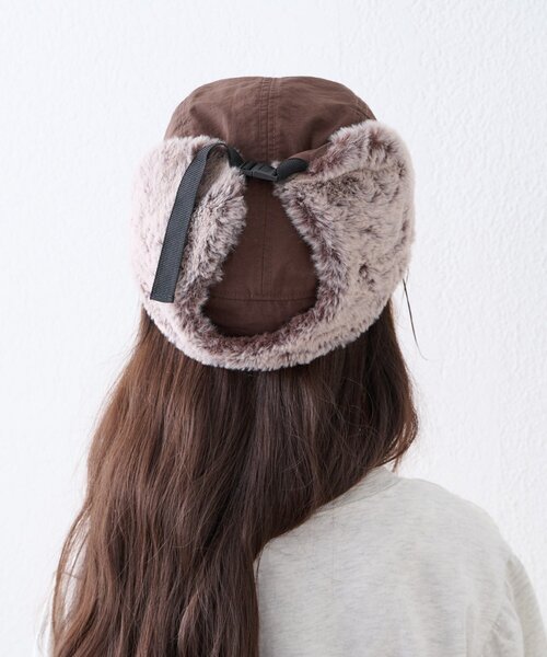 CIAOPANIC TYPY(チャオパニックティピー)の「【KIDS】KIDSミリタリーフライトCAP(キャップ・キッズ・ブラウン/ベージュ/ブラック・ONE SIZE)」の17枚目の写真