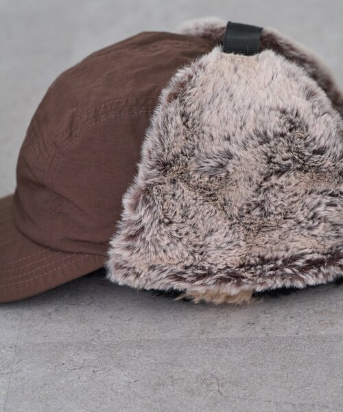 CIAOPANIC TYPY(チャオパニックティピー)の「【KIDS】KIDSミリタリーフライトCAP(キャップ・キッズ・ブラウン/ベージュ/ブラック・ONE SIZE)」の21枚目の写真