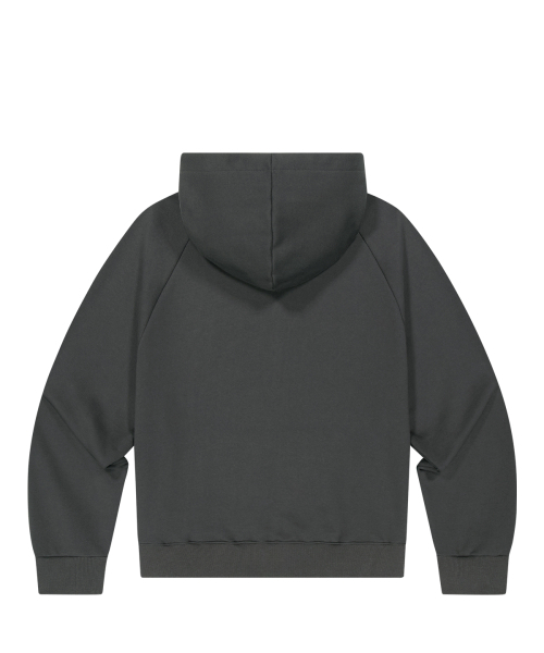 ILLIGO(イリゴ)の「129 ロゴパッチフードジップアップチャコール(パーカー・レディース・その他・LARGE/X-SMALL/SMALL/MEDIUM)」の5枚目の写真