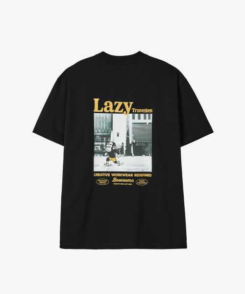 BOOVOOM（ブーブーム）の「[ビッグサイズ]レイジトラベラーズシティランナーティーシャツ（Tシャツ/カットソー・メンズ・ブラック/ホワイト・XXL/XL/XXXL）」の3枚目の写真