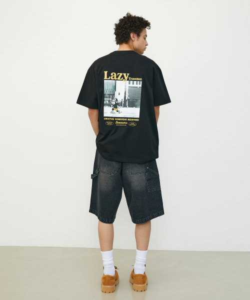 BOOVOOM（ブーブーム）の「[ビッグサイズ]レイジトラベラーズシティランナーティーシャツ（Tシャツ/カットソー・メンズ・ブラック/ホワイト・XXL/XL/XXXL）」の15枚目の写真