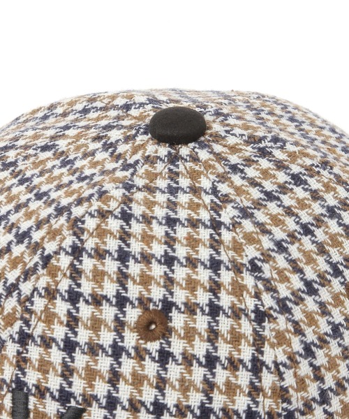Manhattan Portage(マンハッタンポーテージ)の「【Manhattan Portage(マンハッタンポーテージ)】チェックバイカラーCAP(キャップ・メンズ・オフホワイト/レッド/ブラウン・FREE)」の11枚目の写真