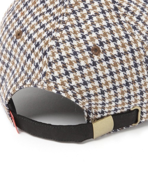 Manhattan Portage(マンハッタンポーテージ)の「【Manhattan Portage(マンハッタンポーテージ)】チェックバイカラーCAP(キャップ・メンズ・オフホワイト/レッド/ブラウン・FREE)」の12枚目の写真