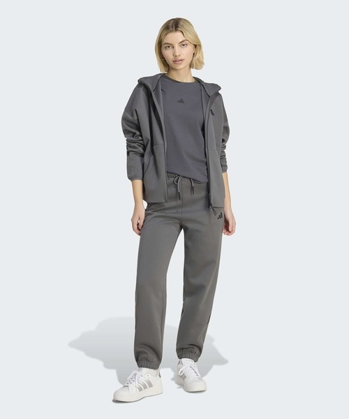 adidas(アディダス)の「アディダス Z.N.E. フルジップ パーカー / アディダス adidas(パーカー・レディース・グレー・XX-LARGE/LARGE/MEDIUM/SMALL/X-LARGE)」の13枚目の写真