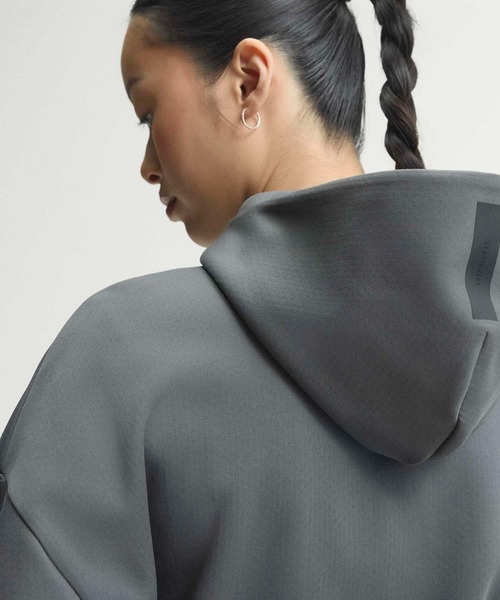 adidas(アディダス)の「アディダス Z.N.E. フルジップ パーカー / アディダス adidas(パーカー・レディース・グレー・XX-LARGE/LARGE/MEDIUM/SMALL/X-LARGE)」の8枚目の写真