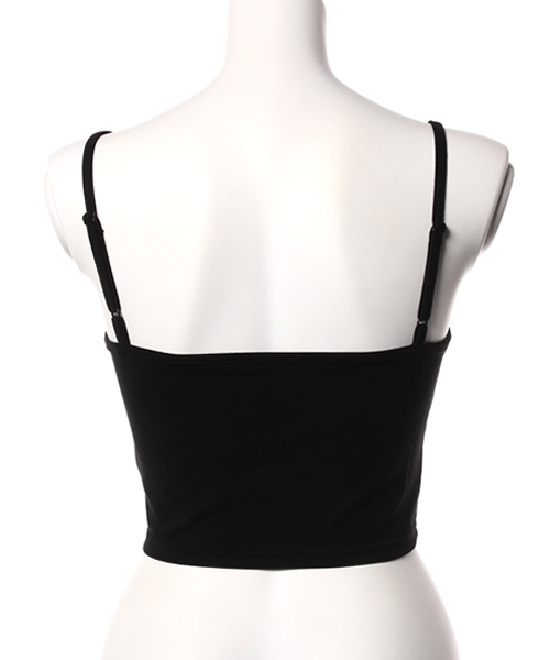 MOUSSY（マウジー）の「SHORT CAMI（チューブトップ・レディース・ライトブルー/オフホワイト/ブラック・2/1）」の5枚目の写真